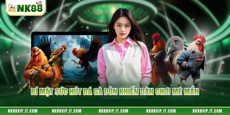 Bí mật sức hút đá gà đòn khiến dân chơi mê mẩn