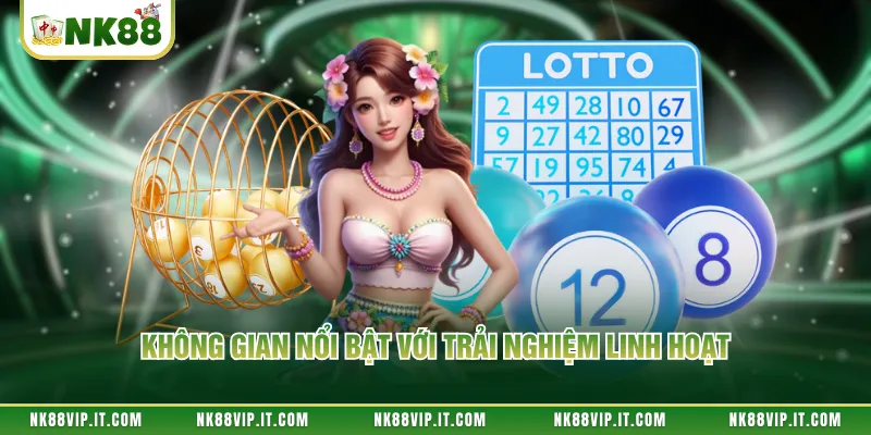 Không gian nổi bật với trải nghiệm linh hoạt