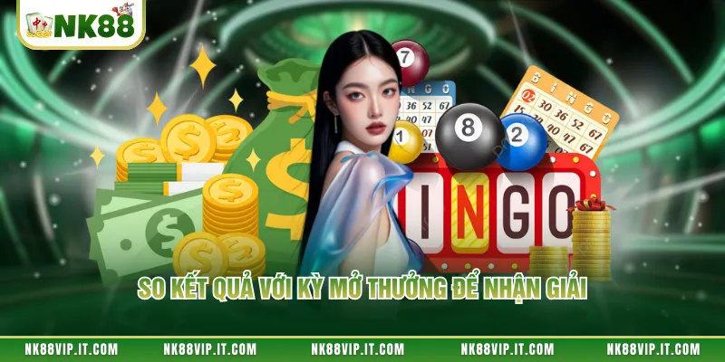 So kết quả với kỳ mở thưởng để nhận giải